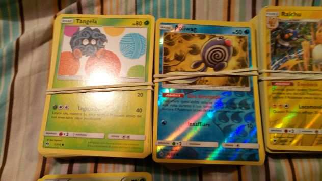 Carte Pokemon originali lotti pz.100