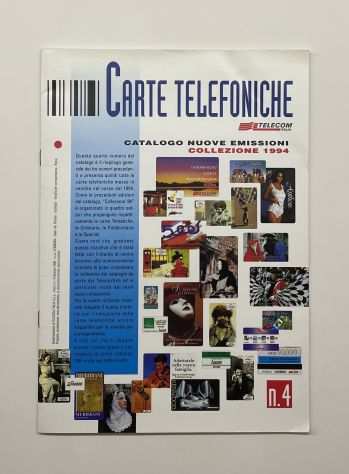 Carte telefoniche Telecom Italia n. 4, collezione 1994