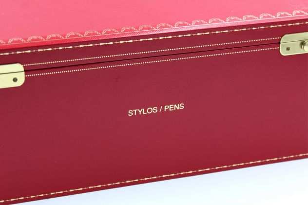 Cartier Cuvette Per Penne Originale 48 Posti Stylos Pens Nuovo Elegante Ref. 536