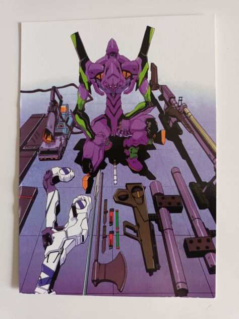 Cartolina Manga Neon Genesis Evangelion