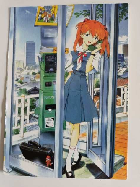 Cartolina Manga Neon Genesis Evangelion