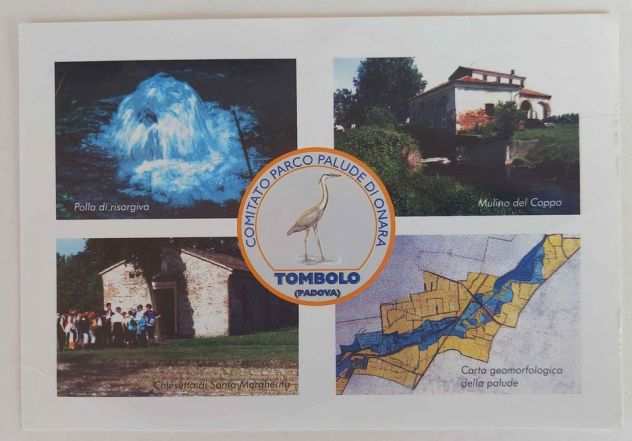 Cartolina non viaggiata Comitato Parco Palude di Onara-Tombolo(PD)Ed.Artegrafica