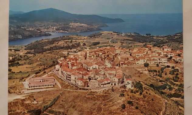 Cartolina non viaggiata Isola dElba-Capoliveri Panorama dallaereo anni 70