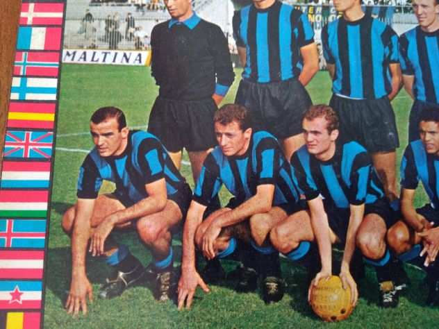 Cartolina Postcard F.C. INTER 1964 - 10 x 15 Cm.