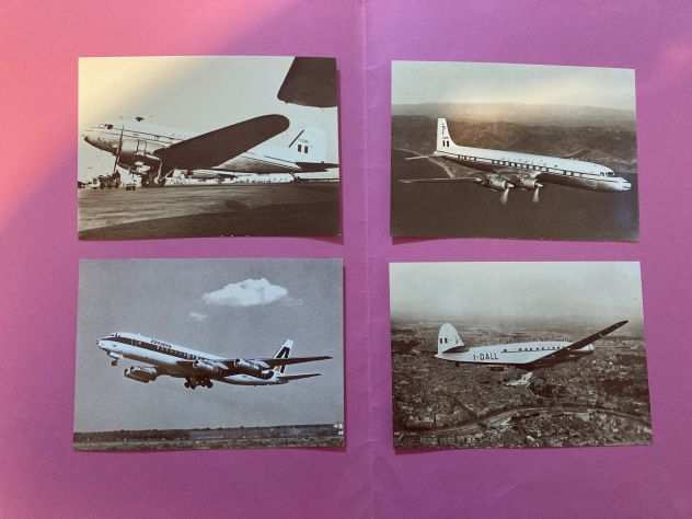 Cartoline Vintage con Aerei anni 80