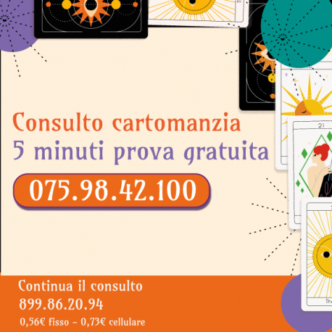 Cartomanzia gratis 5 minuti di prova - primo consulto