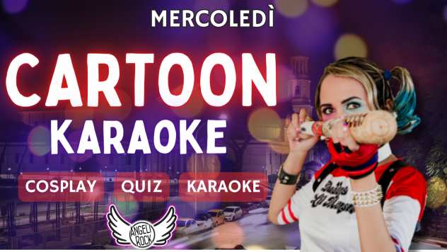 Cartoon Karaoke a Roma da Angeli Rock