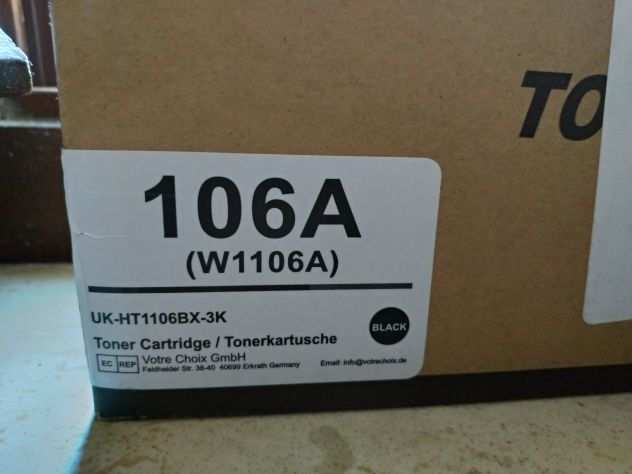 Cartucce Toner per HP W1105AW1106A106A