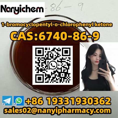 CAS 6740-86-9 1-bromocyclopentyl-o-chlorophenyl ketone
