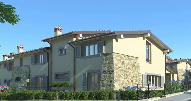 Casa semindipendente in vendita a UOPINI - Monteriggioni 110 mq Rif 945563
