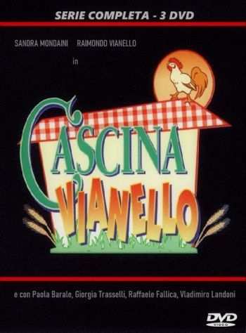 CASCINA VIANELLO - Raimondo Vianello, Sandra Mondaini, Paola Barale 1996 (3 DVD)