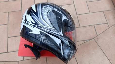 Casco integrale moto nero Axo Stealth 2 Helmet black taglia XL dragone cinese