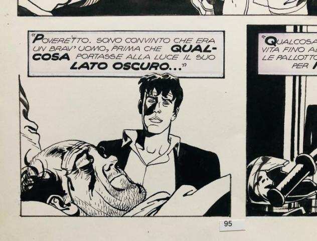 Casertano, Giampiero - 1 Original page - Dylan Dog - Morte a domicilio - 1999