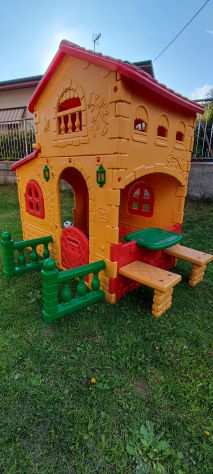 Casetta per bambini da giardino Grande Villa FEBER