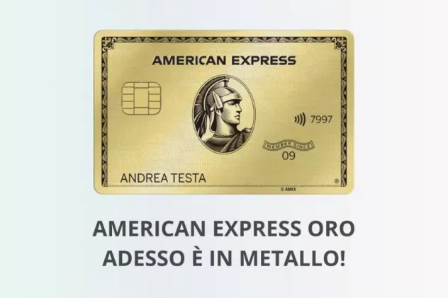 CASHBACK CON CODICE AMICO AMERICAN EXPRESS ORO 100.000 PUNTI MR FINO AL 2311