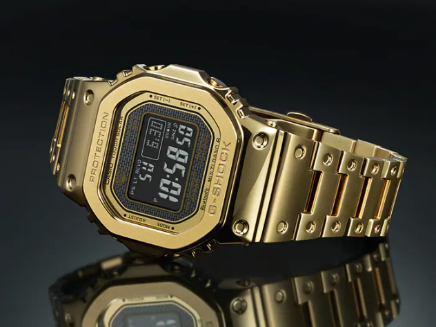 Casio G-Shock SERIE GMW-B5000GD-9ER Bluetooth Mobile Link Nuovo