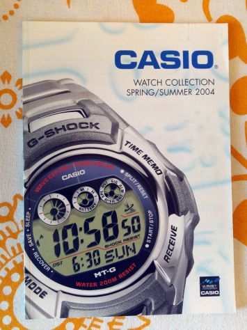 CASIO Watch Collection Spring  Summer 2004
