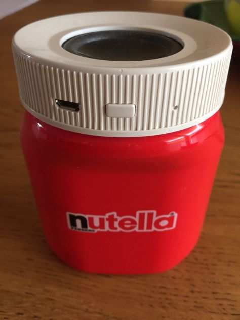 Cassa bluetooth Nutella collezione 2017 usata