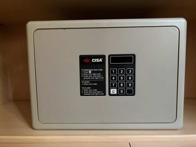 Cassaforte elettronica CISA