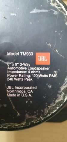 Casse car audio JBL TM930