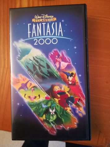 cassetta VHS di Fantasia 2000 di Walt Disney
