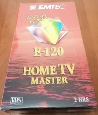 Cassetta VHS - VERGINE - EMTEC E 120 min