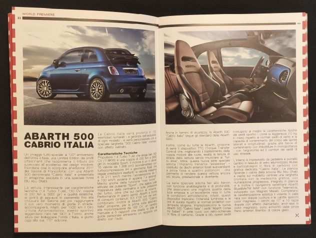 Catalogo Abarth 2011.