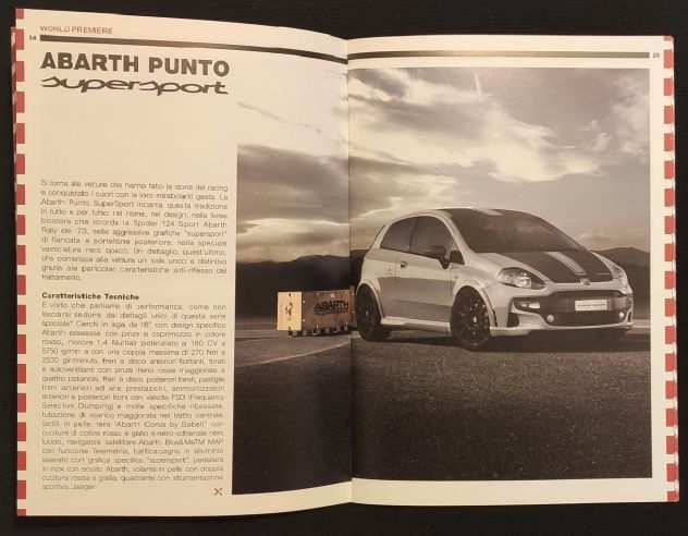 Catalogo Abarth 2011.