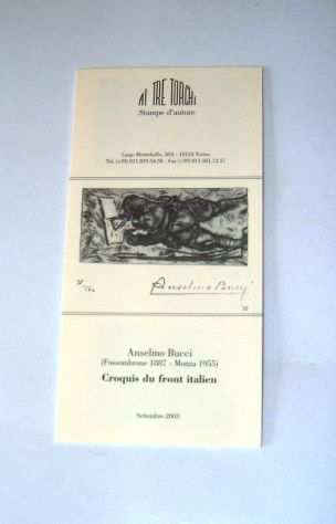 Catalogo AI TRE TORCHI - Anselmo Bucci