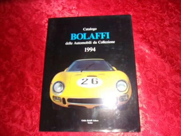 Catalogo Bolaffi delle automobili da collezione del 1994.