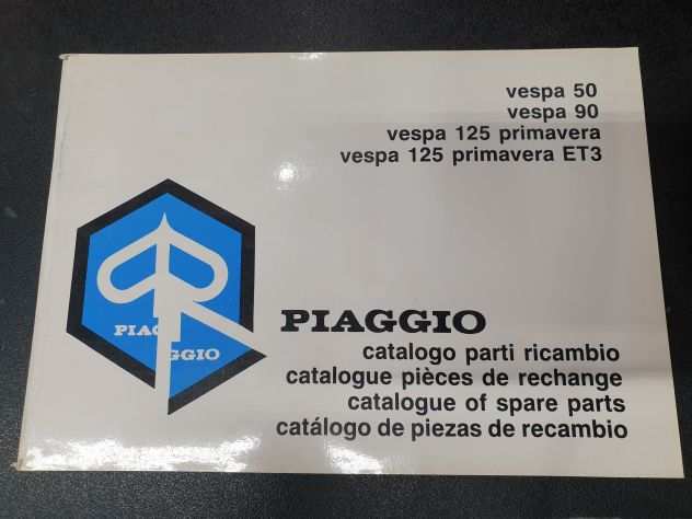 CATALOGO PARTI RICAMBI VESPA 50 ndash 90 - 125 PRIMAVERA - 125 ET3