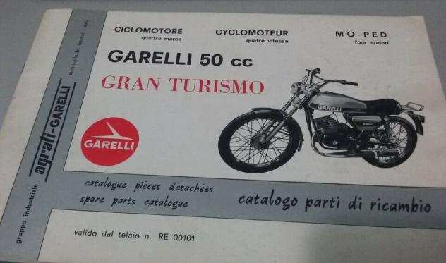 Catalogo ricambi Garelli Gran Turismo 4V 1977 GR