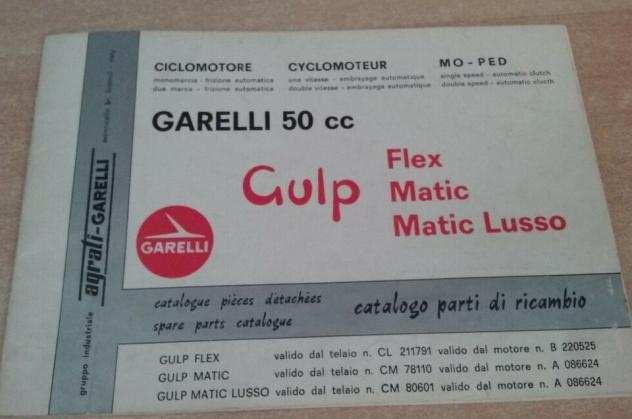 Catalogo ricambi Garelli Gulp flex matic lusso GR