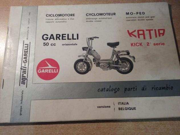 Catalogo ricambi motore telaio Garelli Katia Kick II serie GR