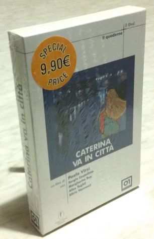 Caterina va in cittagrave di Paolo Virzi DVD cofanetto gadget nuovo sigillato