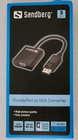 Cavo convertitore DisplayPort - VGA