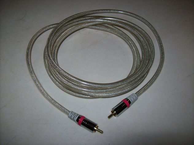 CAVO DIGITALE 75 ohm Silver-Link 291cm RCARCA GOLD Red Line- 30euro