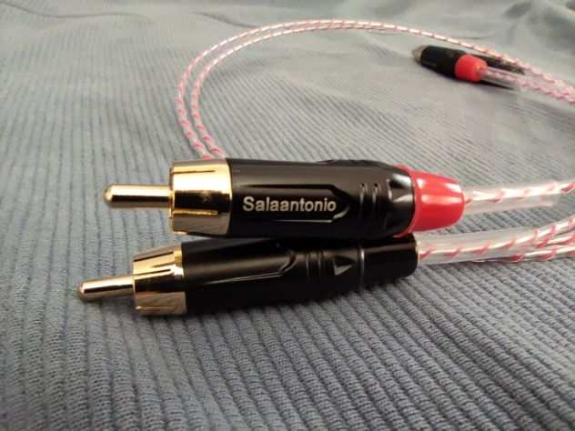 Cavo rca in purissimo argento by Salaantonio