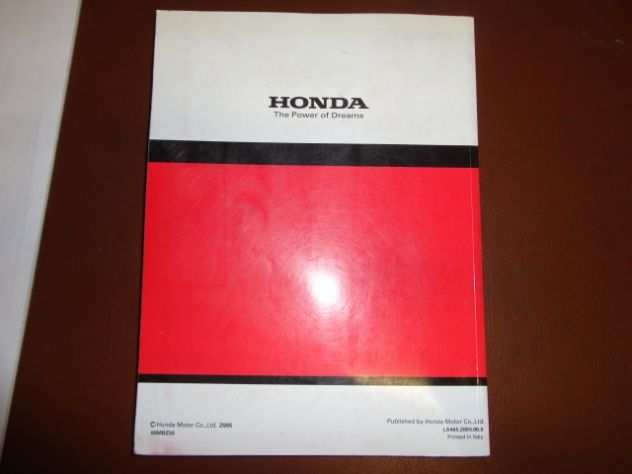 CB600F HORNET manuale officina manutenzione Moto Honda