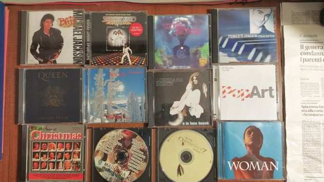 CD Audio musica pop Ita-straniera, new age disco e natalizia