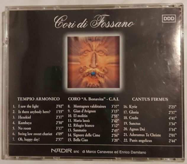 CD Cori di Fossano Nadir Snc di Marco Canavese Ed.Enrico Damilano, 1997