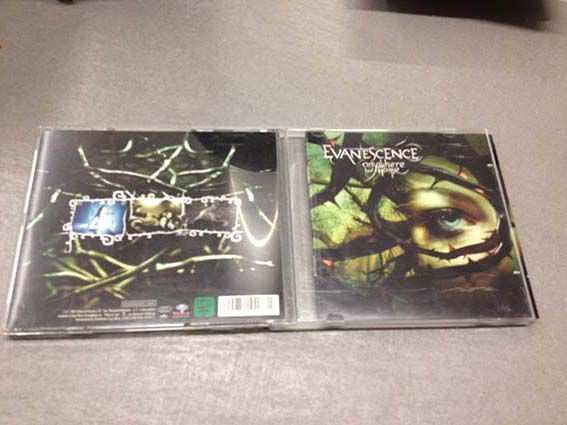 Cd Dvd Evanescence Anywhere but Home