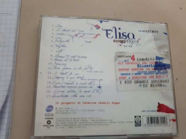 CD Elisa SoundTrack