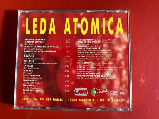 CD Leda Atomica bizarre