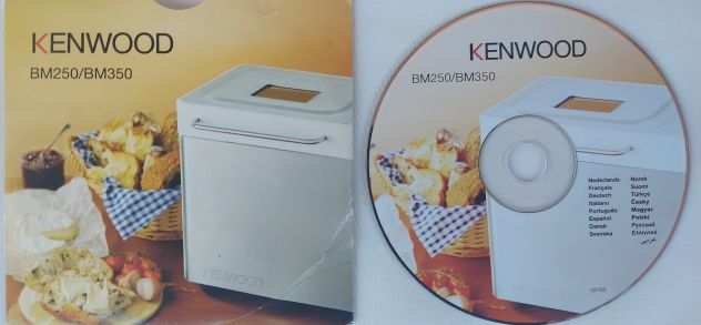 CD Manuale di istruzioni della macchina per il pane KENWOOD BM250BM350