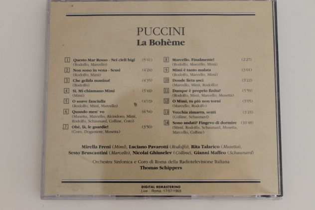 CD Musica Lirica Originali