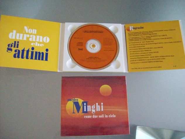 Cd musica opere originali Baccini Minghi Cocciante
