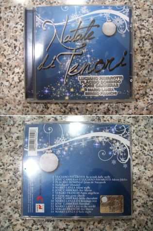 Cd musica raccolta lirica 14brani Natale di Tenori