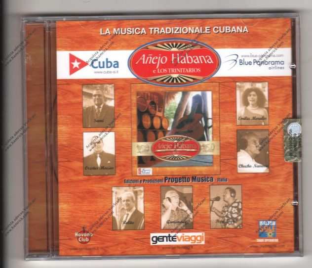 CD MUSICA TRADIZIONALE CUBANA - ANEJO HABANA - SIGILLATO -