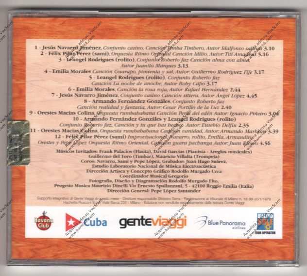 CD MUSICA TRADIZIONALE CUBANA - ANEJO HABANA - SIGILLATO -